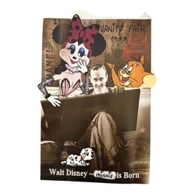 Walt Disney Collage Art Poster