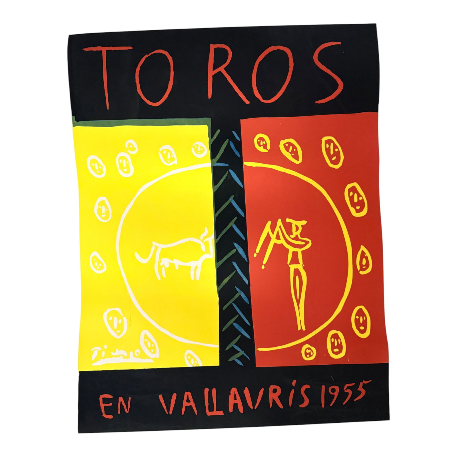 Picasso Toros Poster Vallauris 1955 (1 of 4)