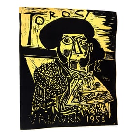 Picasso Toros Poster Vallauris 1958