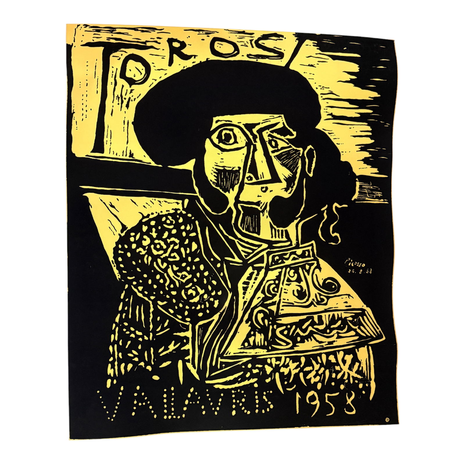 Picasso Toros Poster Vallauris 1958 (1 of 4)
