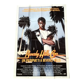 Italian Movie Poster Beverly Hills Cop