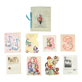 Vintage Greeting Card Collection Lot