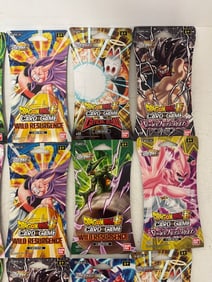 Dragon Ball Super Card Game Packs Lot