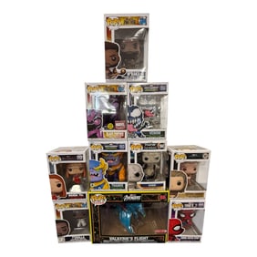 Funko Pop Marvel Collectibles Lot (12)