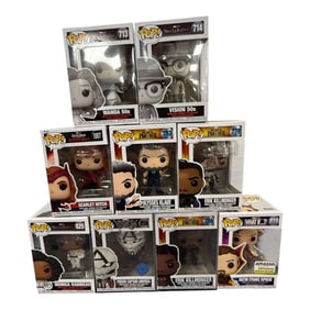 Funko Pop Marvel Collectibles Lot (12)