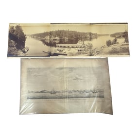 Antique Panoramic Photograph & Print (2)