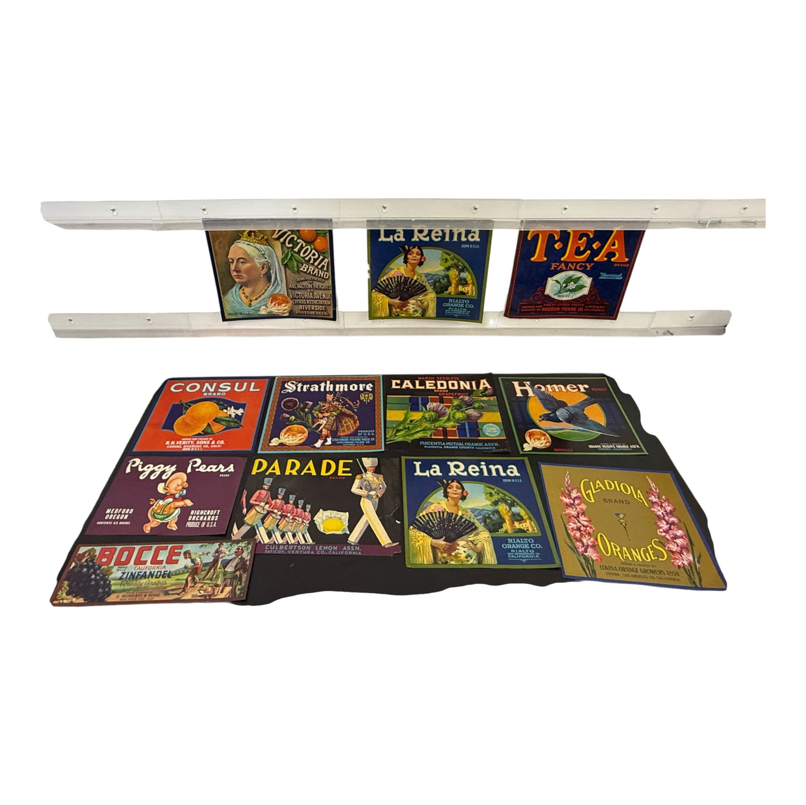 Vintage Fruit Crate Label Collection (12) (1 of 4)