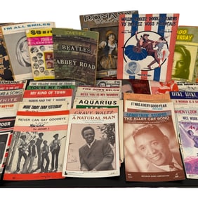 Vintage Sheet Music Collection (30+)