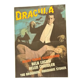 Vintage Dracula Movie Poster