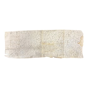 Antique Handwritten Manuscript Document