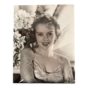 Vintage Hollywood Portrait Photograph