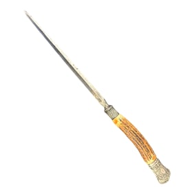 Antique Stag Handle Dagger