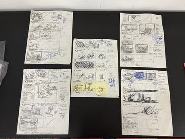 Storyboard Sketches Collection