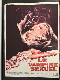 French Movie Poster - Le Vampire Sexuel