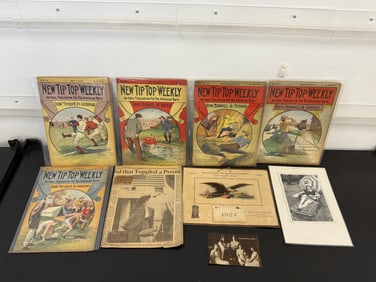 Vintage NEW TIP TOP WEEKLY Comic Magazine Lot