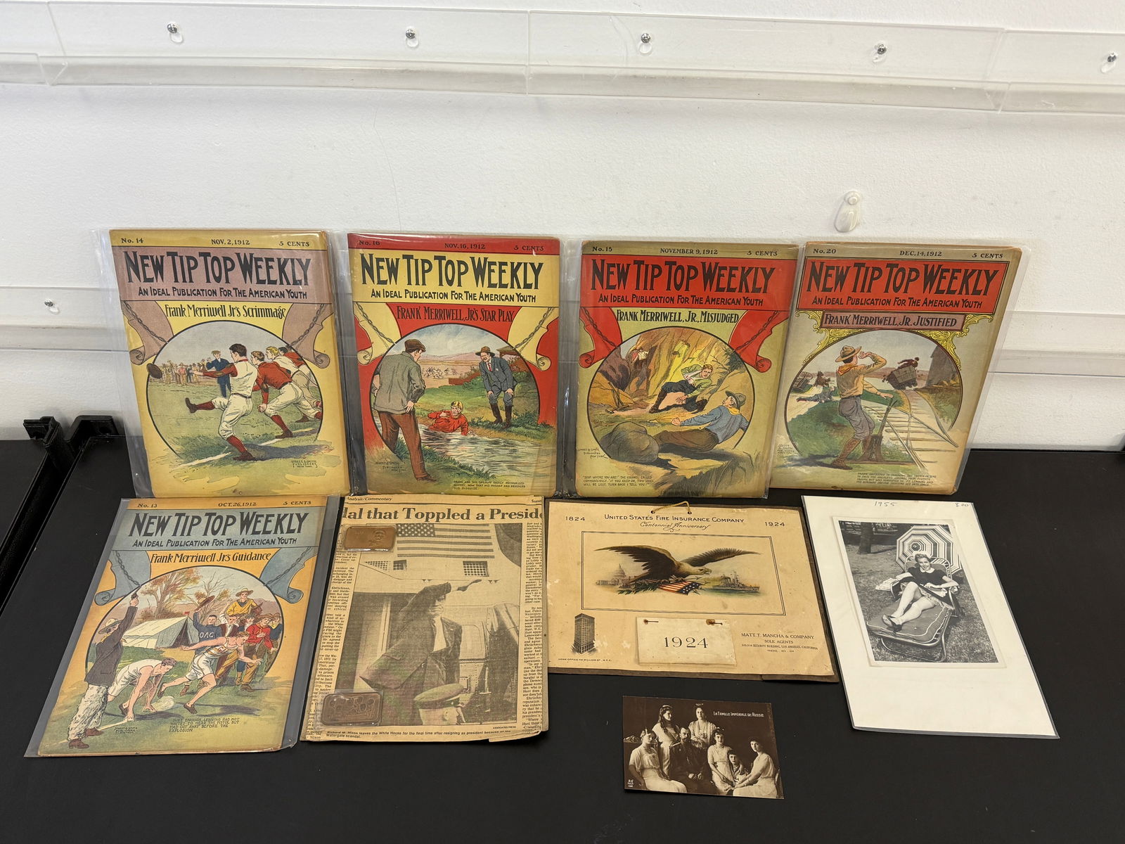 Vintage NEW TIP TOP WEEKLY Comic Magazine Lot (1 of 14)