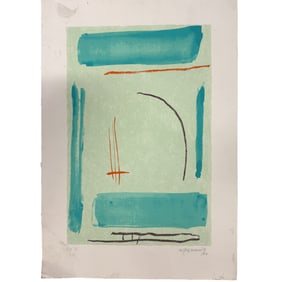 Albert Rafols-Casamada Lithograph Signed