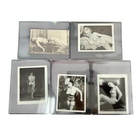 Mid Century Nude Photo Collection Lot