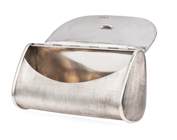Vintage Mario Buccellati 18K Yellow Gold & Sterling Silver Clutch Purse