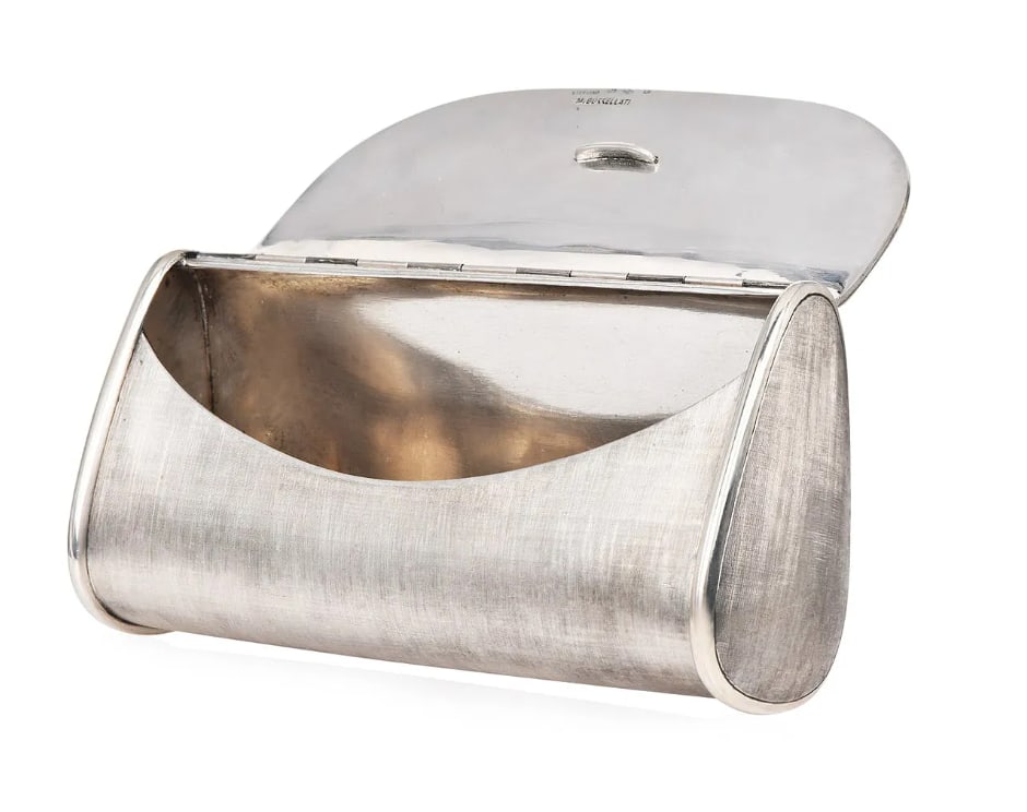 Vintage Mario Buccellati 18K Yellow Gold & Sterling Silver Clutch Purse (1 of 4)