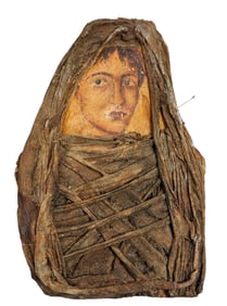 Egyptian Fayum Mummy Portrait