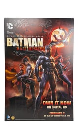 Batman Bad Blood Movie Poster Signed
