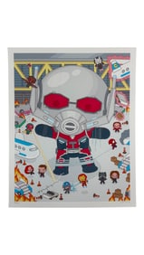 Marvel Ant-Man Civil War Battle Scene Print Limited Edition