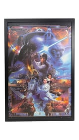Star Wars 30th Anniversary Collage Art Giclee Poster