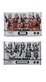 Star Wars X-Wing Pilot & Rebel Fleet Trooper Figure Set