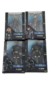 Valerian and the City of a Thousand Planets Action Figure Set of 4