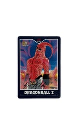 Dragon Ball Z Signed Majin Buu Trading Card