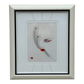 Eyes Mixed Media by Hisashi Otsuka
