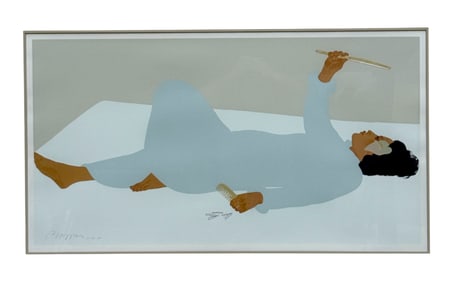 PEGGE HOPPER (American b. 1936) "Ani Ani," Serigraph