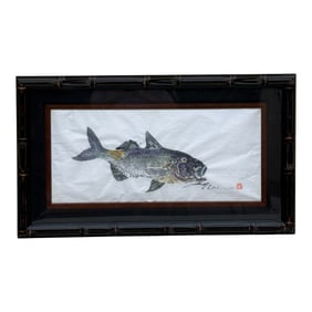 Gyotaku Fish by Japanese Artist