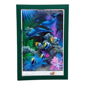 Artist David Miller Ocean Dolphins