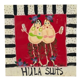 Purino Hula Sluts Painting