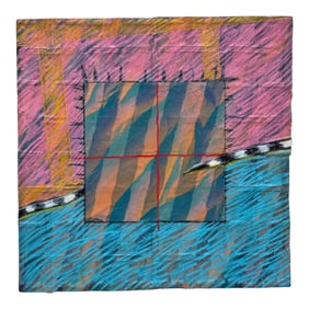 Geometric Abstract Composition by Nance OBrain