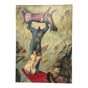 Stand Still – Oil on Linen Painting by Kathleen Morris (48" x 66")