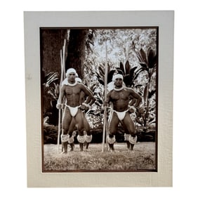 Vintage Hawaiian Tribal Photo