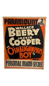 Paramount Poster – O’Shaughnessy’s Boy