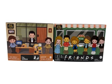Polly Pocket Collector TV Sets – The Office & Friends (2 boxed)