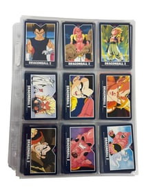 Dragon Ball Z Hero Collection binder pages (lot 1)
