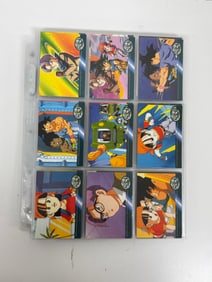 Dragon Ball Z Hero Collection binder pages (lot 2 / additional sheet)