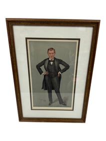 Vanity Fair Caricature Print - Gentleman