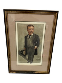 Vanity Fair Caricature Print - Theodore Roosevelt