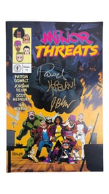 Minor Threats Comic Signed by Patton Oswalt