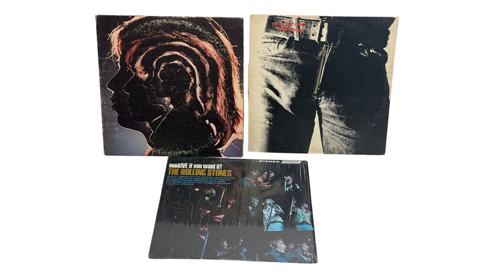 Lot of Rolling Stones Vinyl Records (1 of 5)