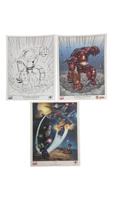 Marvel LEGO Limited Edition Prints Lot