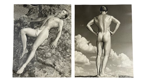 Vintage Male Nude Outdoor Photographs (2)