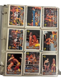 WWF WrestleMania Trading Card Album